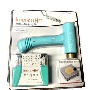 ImpressArt Metal Stamping Kit 4mm | Bridgette Lowercase Font NEW